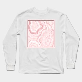 Blush Agate Long Sleeve T-Shirt